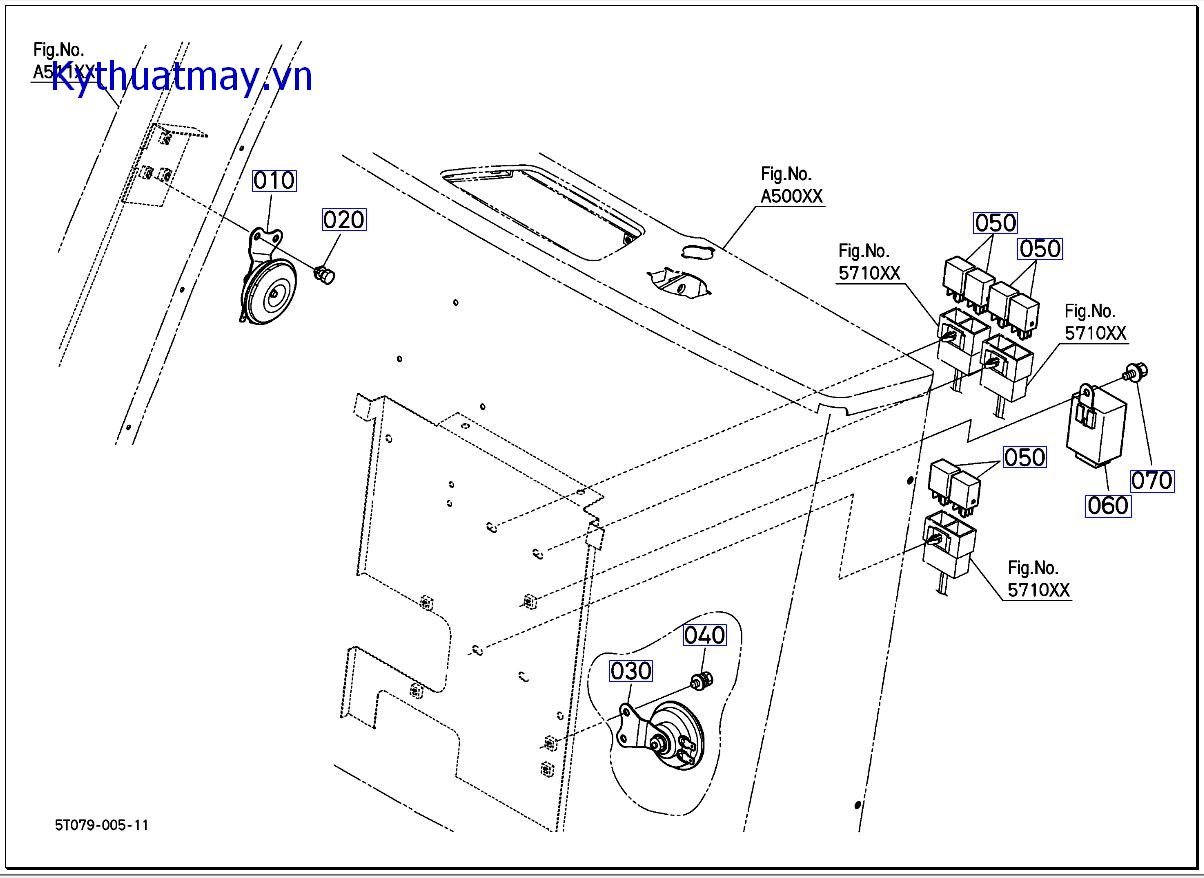 Rơ le - đầu nhọn thân lớn hơn 507067